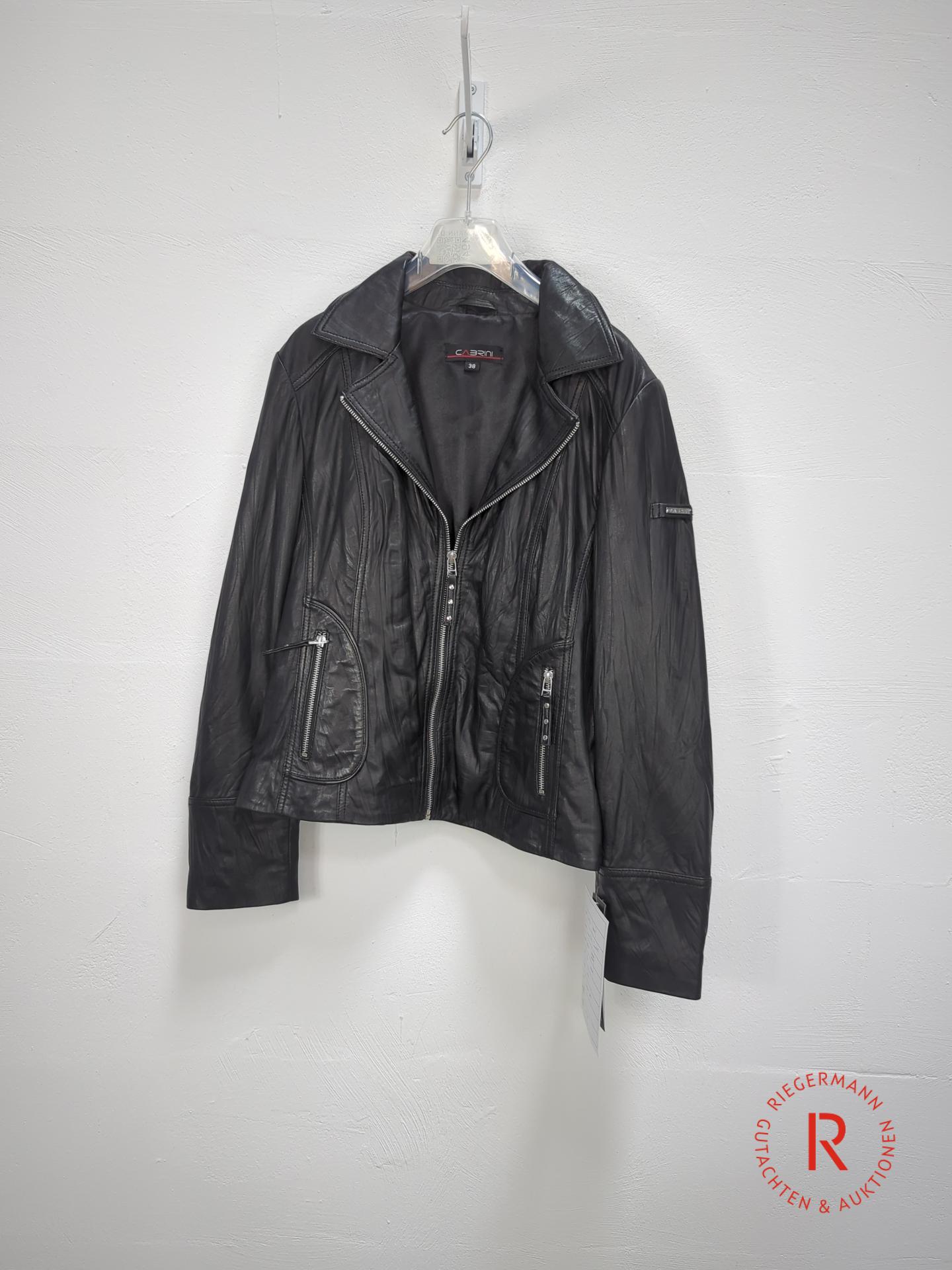 DAMEN LEDERJACKE GRÖSSE 38